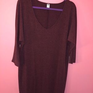 Long sleeve sweater dress